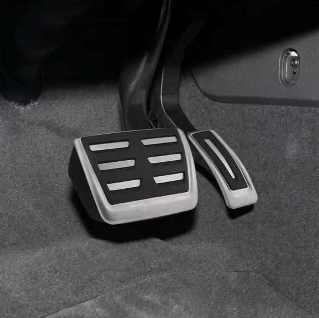 Pedali Auto per A4 B9 A5 F5 2016 - 2023 LHD Berlina Avant Sport Gas Freno Poggiapiede Copripedale Acciaio Inossidabile Accessori
