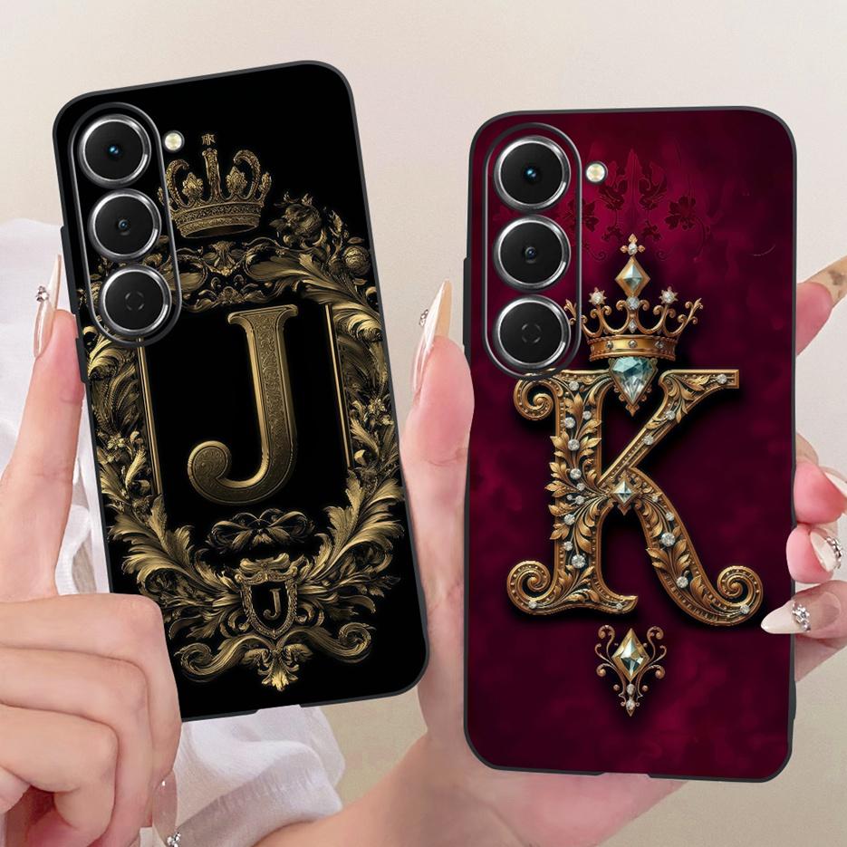 For Tecno Spark 40 Pro 4G Case KM6 New Crown Letters Cover Soft TPU Phone Case For Tecno Spark 40 Pro Plus Spark40 Pro+ KM7 Bags