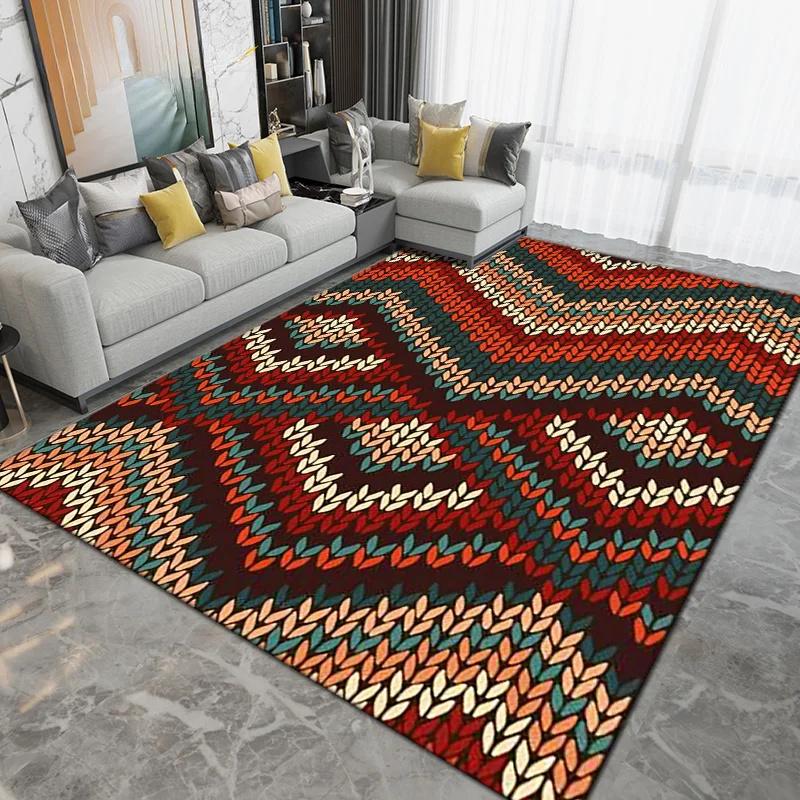 Bohemia Mandala Living Room Area Rug Bedroom Sofa Non Slip Carpet Bathroom Floor Mats Kitchen Entrance Doormat Home Decoration