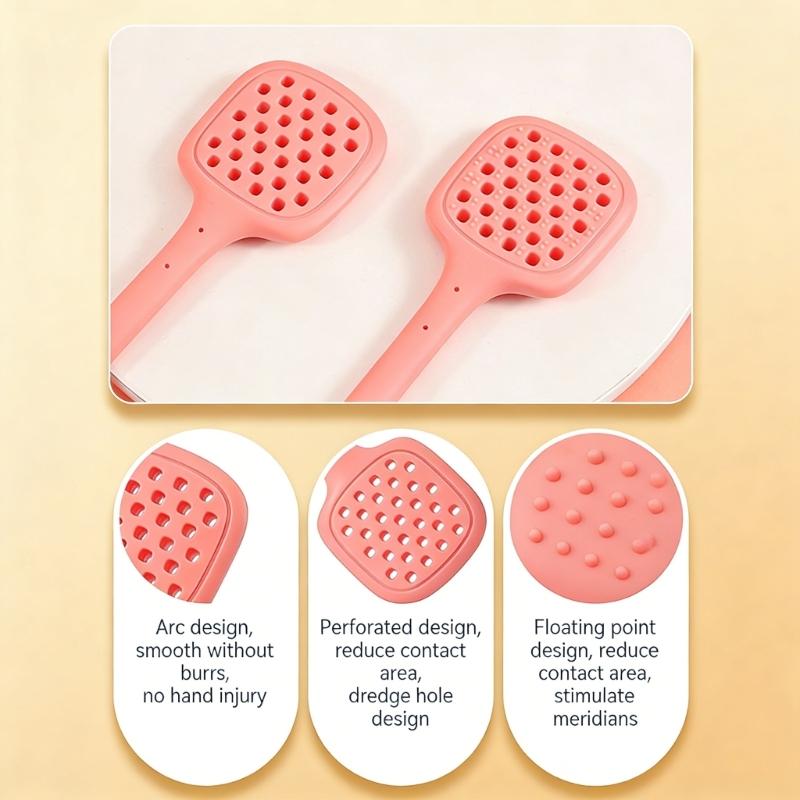 34cm Heat Resistant Silicone Gua Sha Board Weighted Ventilated Massage Stick For Professional and And Home Health
