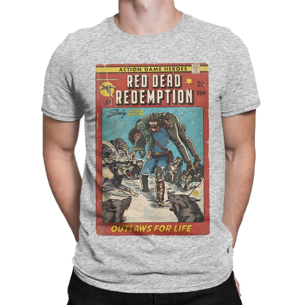 Red Dead Redemption Novelty 100 Cotton TShirt Red Dead Redemption Tees Tops For Unisex