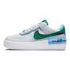 Nike Air Force 1 Shadow Photon Dust Malachite Damskie Sneakersy Białe Czarne CI0919-004