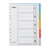 2x A 4 File Dividers Multifunctional Index Dividers Folder Dividers for Students