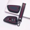 Key Case Cover for BMW i5 X1 X2 X3 X4 X5 X6 X7 with Keychain Anti-Scratch Guard Shockproof Protection Soft Grip Texture Responsive Button Touch