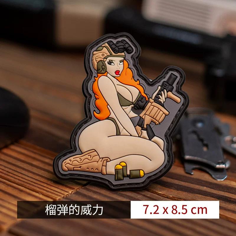 District 7 Sailor Moon Series Tactical Fans Morale Armband Personalized Arm Backpack Velcro Patch