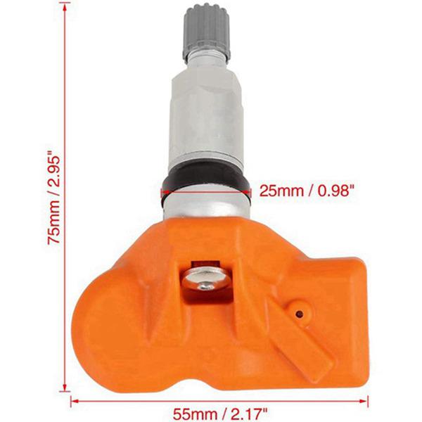4-Pack Tire Pressure Sensors 36106790054 for BMW 740/750 3610-6856-227