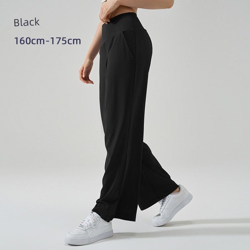 Loose Straight Sweat pants Drape Slimming High Waist Running Training Summer Breathable Fairy Draping Effect Yoga Pants Thin