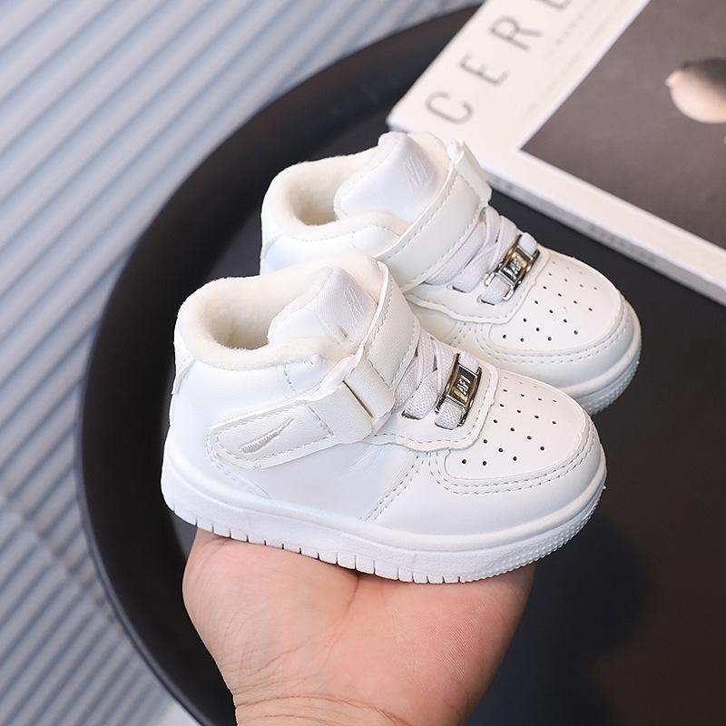 

Повседневные туфли цвета ретро хаки для мальчиков и девочек, новые детские туфли из хлопка средней высоты, обувь для малышей inner length 15cm 24 yards