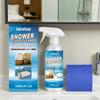 Jakehoe Shower Glass Cleaner Remove Limescale Reduce Stain Deposition Gentle Clean Multi Purpose Glass Water Stain Remover 120ml
