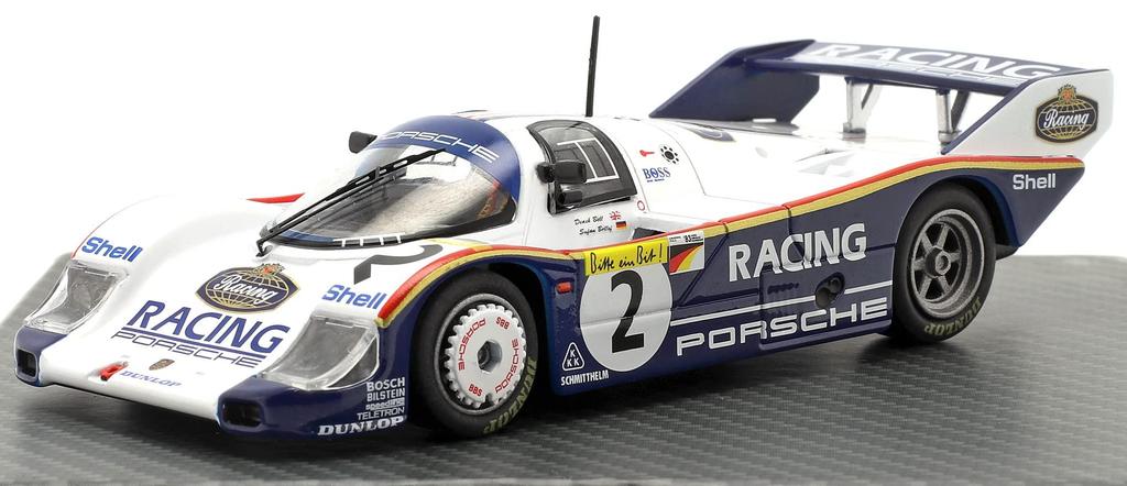 WERK83 1/43 Scale Diecast Model Car: Porsche 956K Team Rothmans Nürburgring 1000km Lap Record 1983 Stefan Bellof/Derek Bell [Parallel Import]