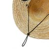 Summer Straw Hat Solar Energy Operated Solar Ventilation Fan Adjustable Solar Fan Drawstring Sports Hat