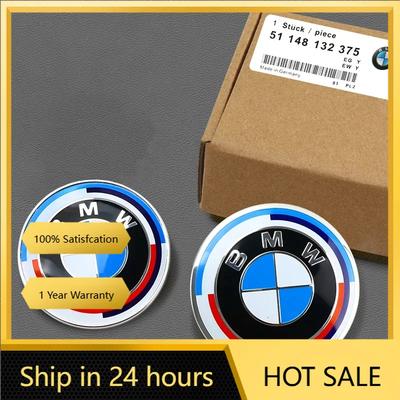 2025 Heiß für E39 E46 E30 E36 G20 E87 E60 E90 Ac 74mm 82mm Haubenemblem Auto Frontklappen Logo Kofferraumklappen Emblem Autoaufkleber