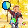 Kids Toss Catch Ball Toy with Adjustable Band Paddle Indoor Outdoor Backyard Parent-children Interactive Sticky Ball Throwing Game Toddlers Boys