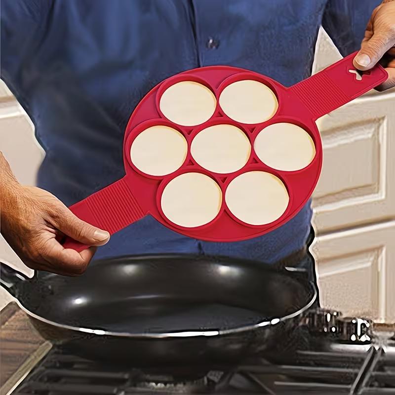Silikon Pfannkuchen Ei Ring Form Antihaft Brateier Maker Runde Pfannkuchen Form Kochwerkzeug für Frühstück Küche