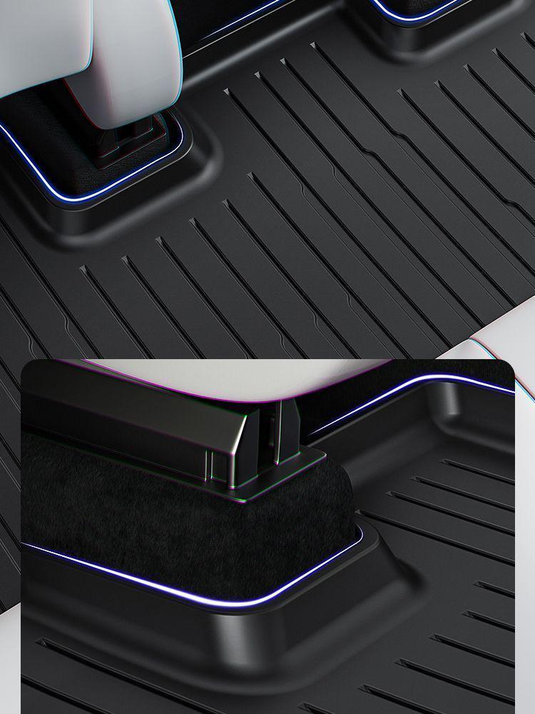 Tesla Model 3/Y TPE Trunk & Front Trunk Mats, Car Floor Mat Accessories