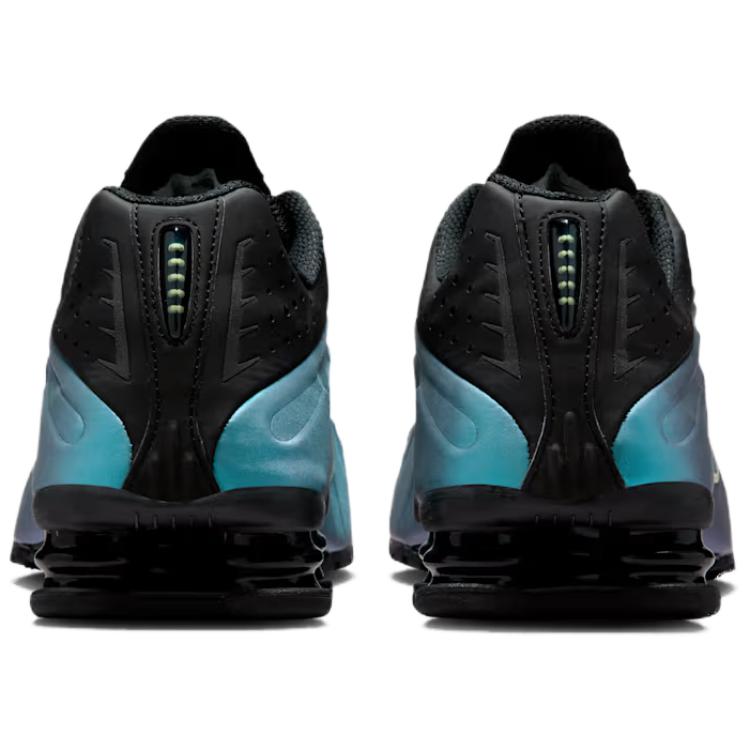 Nike Shox R4 Sapphire Vârf de creion Negru Adidași Bărbați Albastru Lumină-Lichid-Lime IF4849-500