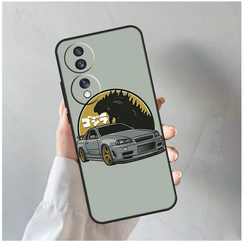 JDM Cars Case For Honor Magic 6 Pro 50 70 90 Lite Magic 5 Pro X7 X8 X9 X6a X7a X8a X9a X8b X9b Cover