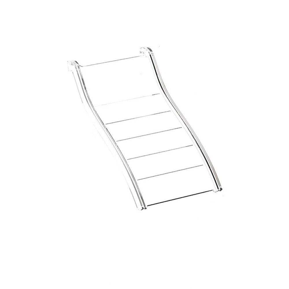 Wave Shape Hedgehog Ladder Colorful Hamster Climbing Toy Hamster Climbing Ladder  Cage Accessories прозрачный