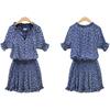 Short Sleeve Print Casual Versatile V-Neck Maxi Dress
