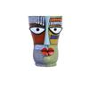 Picasso-Inspired Abstract Face Flower Pot - Brutalism Planter With Sculptural Art For Home Decor & Planting