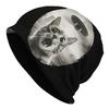 Bonnet Hats Cat UFO Men Women's Thin Hat Surprised Encounter Street Style Cap Design Skullies Beanies Caps