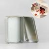Tinplate Tin Box Solid Color Storage Box New Gift Jar  Candy Storage