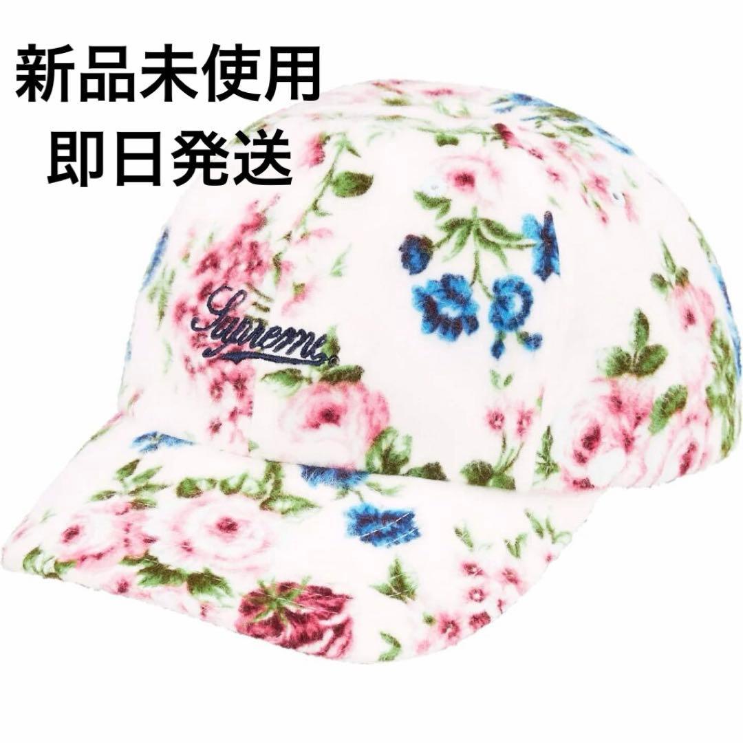 Used Supreme Floral Flannel 6-Panel White