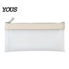 Durable Mesh Pen Holder Clear Pencil Case, Large Transparent Pouch for Girls, Waterproof Quick Access Bag Stationery High School Students, Cosmetics