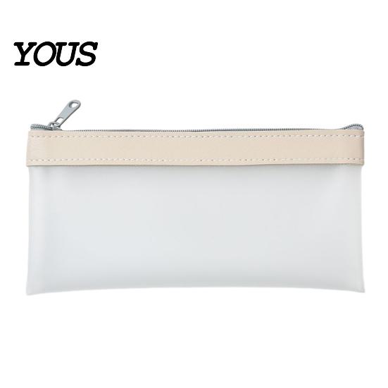 Durable Mesh Pen Holder Clear Pencil Case, Large Transparent Pouch for Girls, Waterproof Quick Access Bag Stationery High School Students, Cosmetics