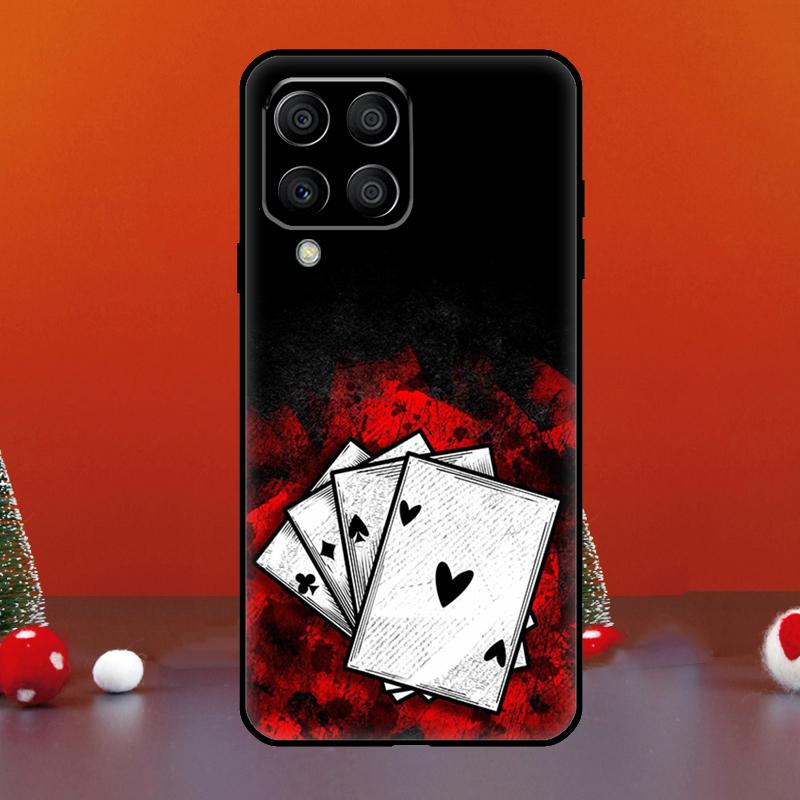 

Mystery Poker Card For Samsung Galaxy M52 M32 M12 M11 M21 M31 M13 M33 M35 M53 M55 M15 M14 M34 M54 M06 M16 Case Samsung M15