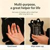 2Pcs And 1-Piece Wall-Mounted Black Cat Hand Towel, Kitchen Heat-Resistant Mat, Thickened Absorbent Coral Fleece Cleaning Cloth And Hand Towel