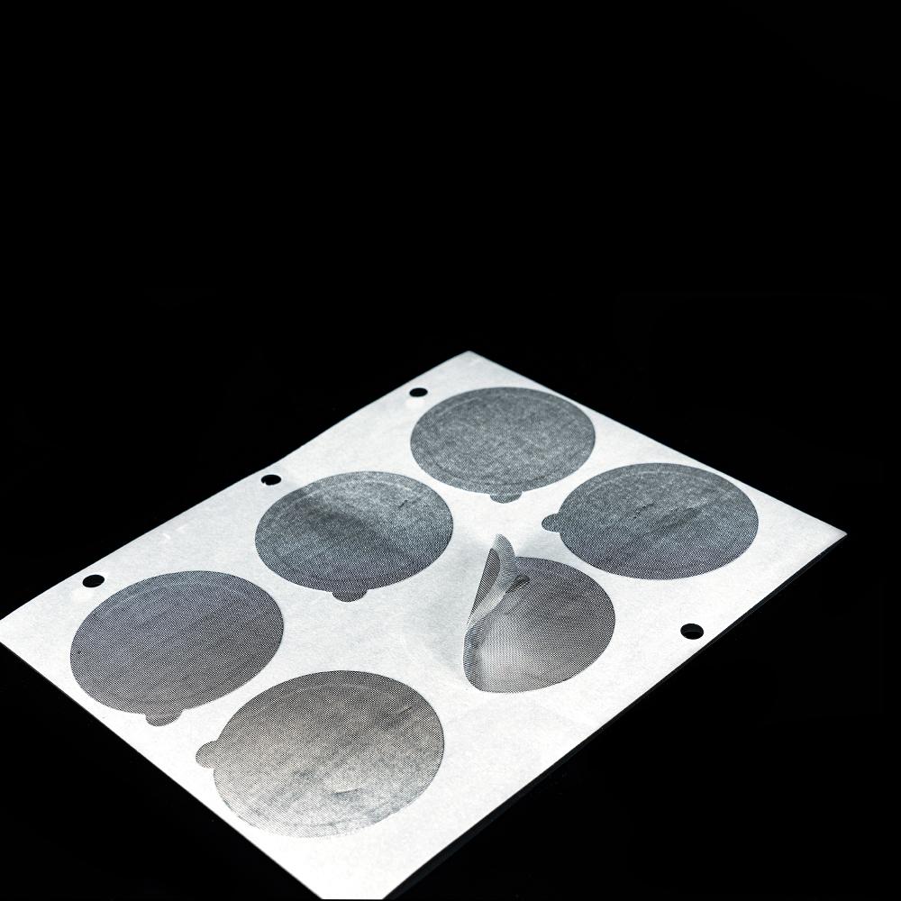 Wiederbefüllbare Nespresso Kaffeekapsel Folienaufkleber Nachfüllen Edelstahlkapsel Selbstklebend Aluminiumfolie Brüherdeckel
