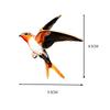 Cute Animal Bird Dripping Oil Anti-shine High-end Accessory Brooch