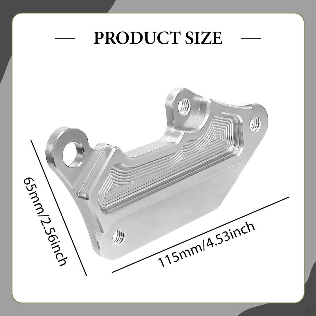 Wspornik hamulca tarczowego 320 mm Stop aluminium o wysokiej wytrzymałości Akcesoria modyfikacyjne Zamiennik dla