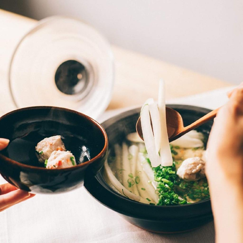 HARIO Glass Lid Clay Size Black (Hario) Pot, 6, 700ml, GDN-165-B