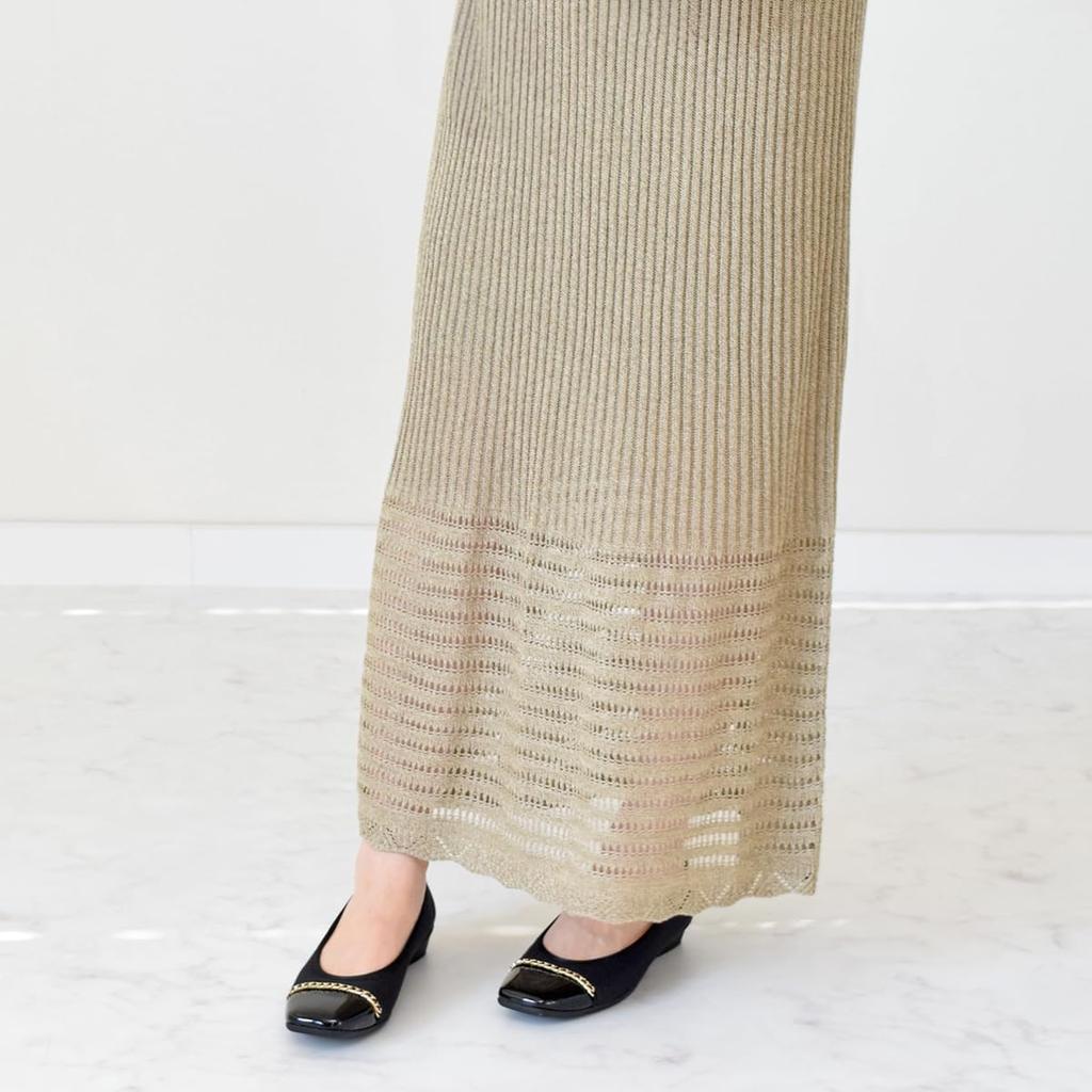 Bridget Birkin Walk Chain Motif Walking Pumps, Women's, 545227, Black, Size 24.0 cm