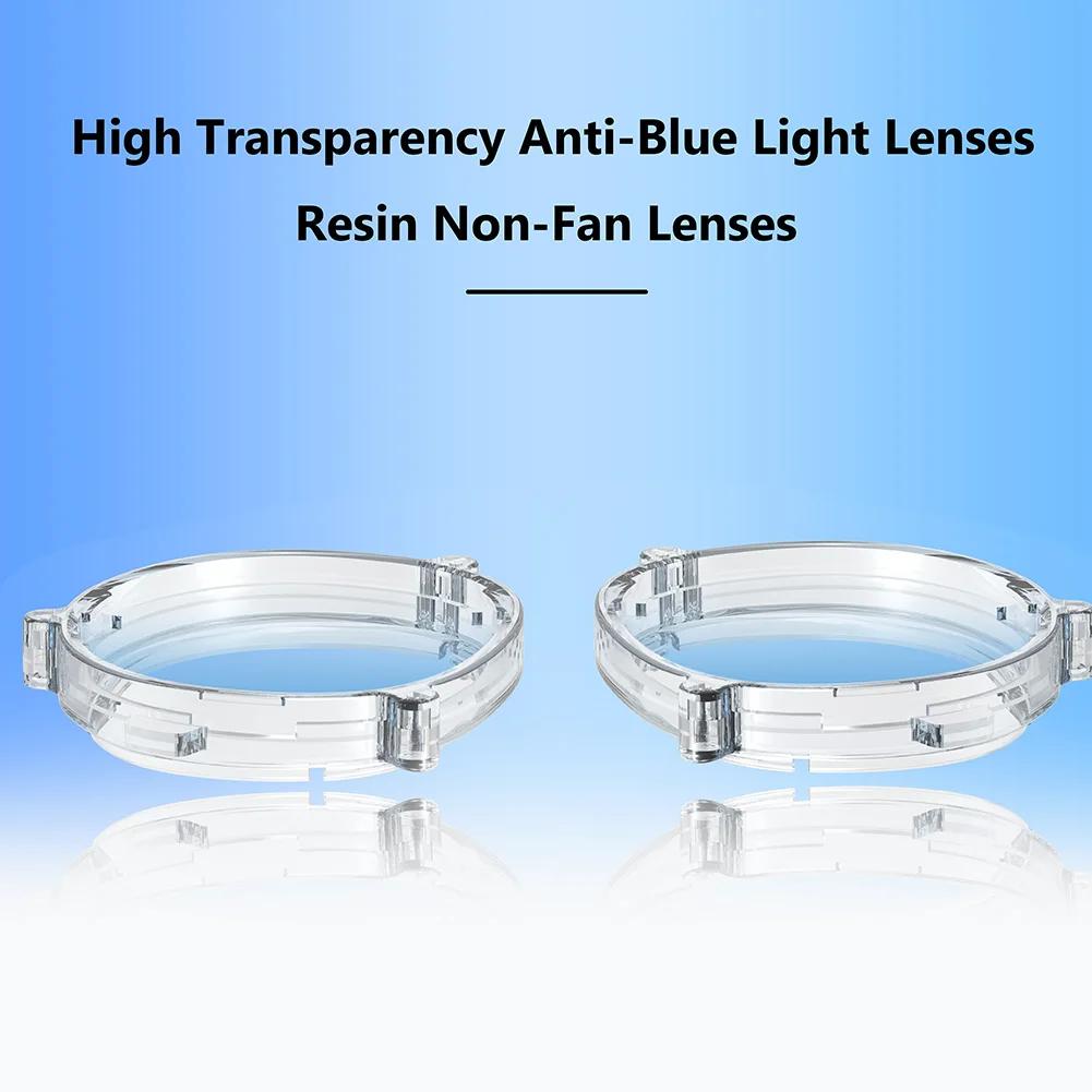 Magnetic Lens for Meta Quest3 Protection Frames with Anti Blue Light Glasses Lens Anti-Scratch Ring for Meta/Oculus Quest 3