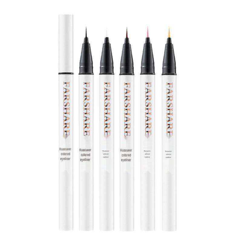 Huaxueer Quick-Dry Waterproof Smudge-Proof Ultra-Fine Eyeliner for Long-Lasting Coloration In Cosplay & Stage Makeup