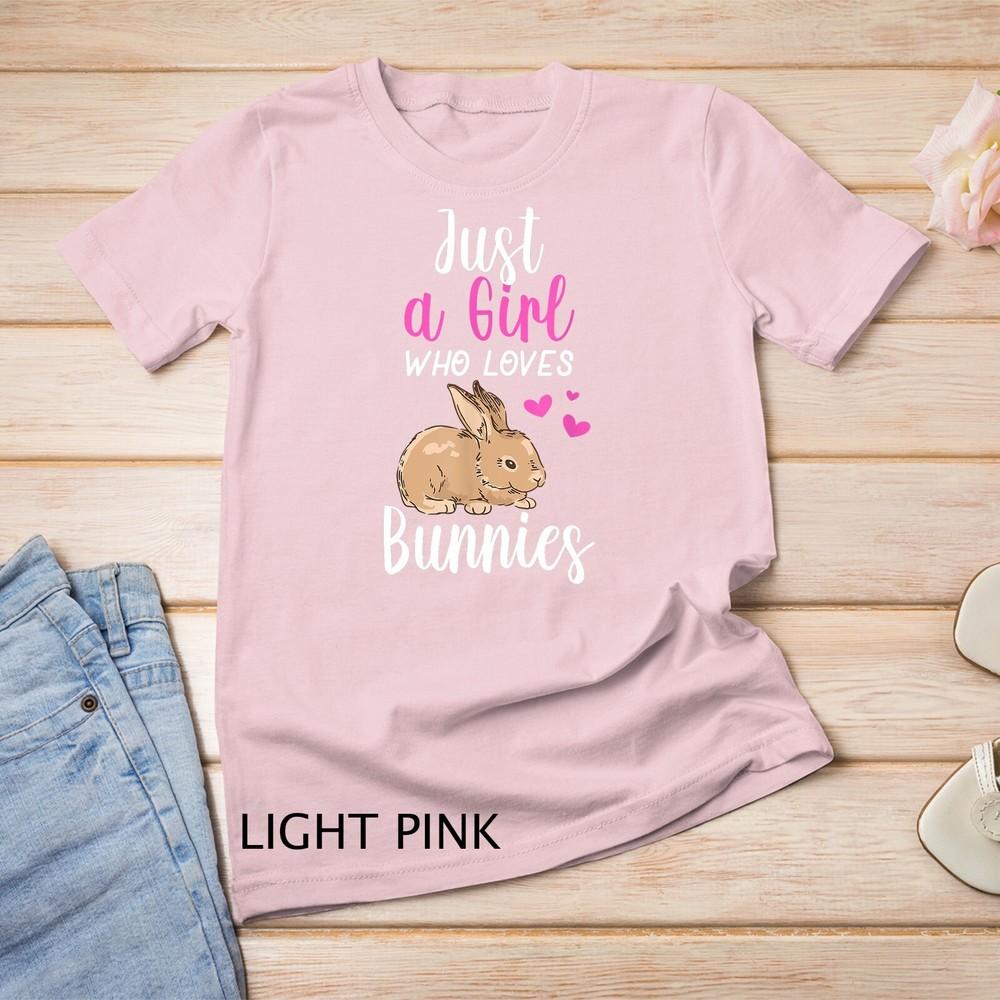 

Rabbit Pet Bunny Lover Pet Owner Bunnies Hearts Girl Unisex T-shirt L