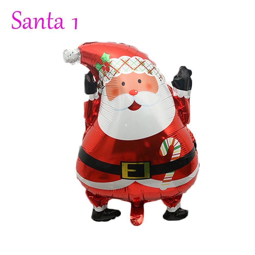 Heißer Verkauf Mode Aufblasbares Helium Kinderspielzeug Geburtstagsdeko Folienballon Weihnachtsmann Weihnachten