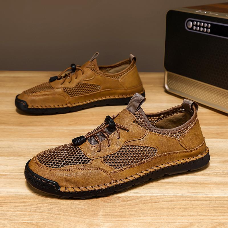 

Fashion Outdoor Running Tennis Hiking Ubber Soled Male Treking Footwear Retro Style Men s Summer Mesh Sneakers Breathable Casual Shoes 46