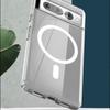 For Google Pixel 8 7 Pro Wireless Charging Magsafe Case Shockproof Transparent Silicone Cover Cases for Google Pixel 7 Pro 7A 8Pro 7Pro