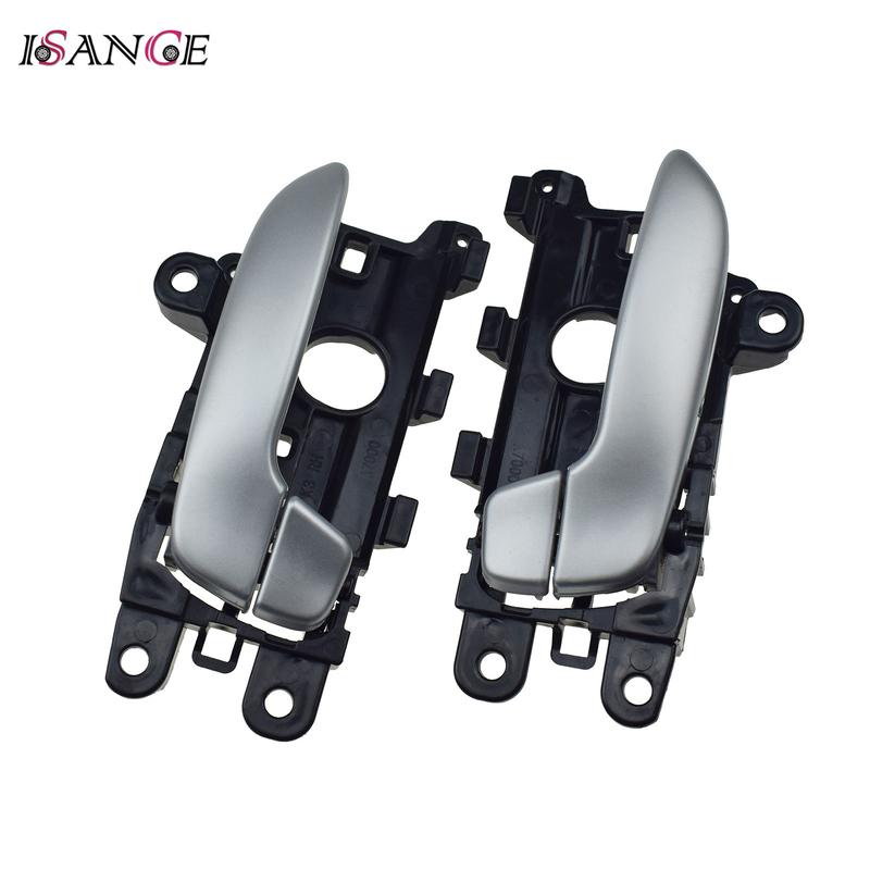 4pcs For Kia Forte Cerato 2.0L 2014-2018 & Forte Koup 2014-2017 Silver ide Door Handle Front Rear Left Right Driver Passenger
