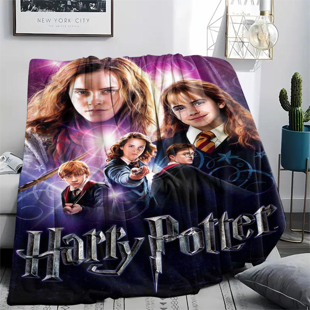 Wizard Battle Against Dark Creatures Blanket Suitable For All Seasons Sofa Blanket Air Conditioning Blanket Outdoor Plush Blanket Office Rest Blanket