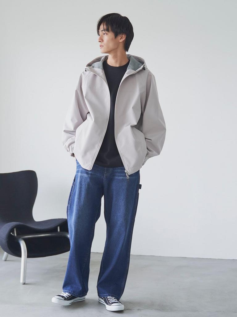 Cohen Windblock Shelter Hooded Blouson (Water-Repellent, Breathable, Windproof) 75601000000 2170 NATURAL (21) L