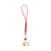 Chinese Zodiac Bell Mobile Phone Keychain Handmade Diy Bracelet Animal Series Cartoon Phone Strap Pet Mobile Phone Bell Lanyard