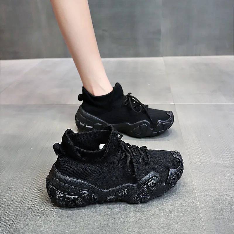 Fashion Men's and Women's Mesh Breathable Sports Casual Shoes Fashion Outdoor Couple Sneakers for Women 2025 New Fashion Platform Shoe