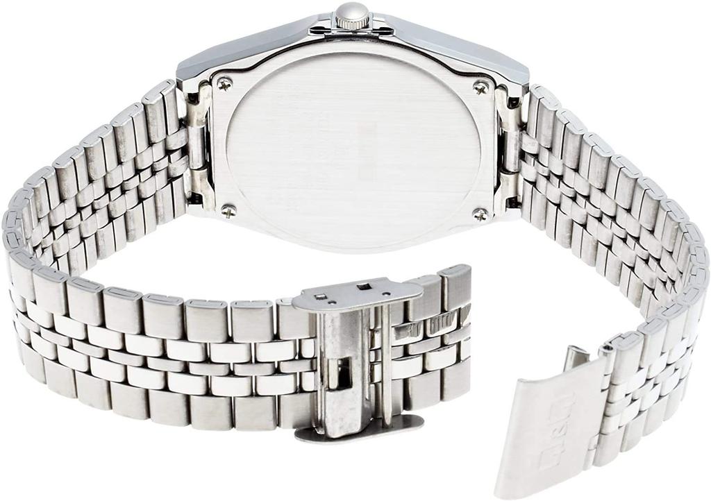 Citizen Q&Q SOLARMATE H980-204 Men's Silver Watch