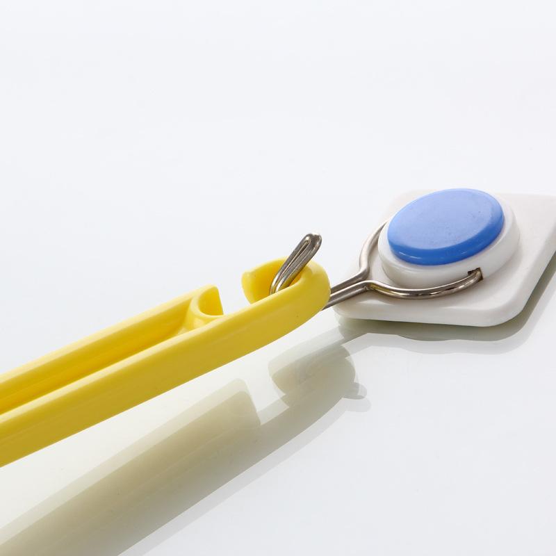 Cleaning Brush V-shaped S-shaped Inner Corner Brush Bent Handle Sanitary Brush