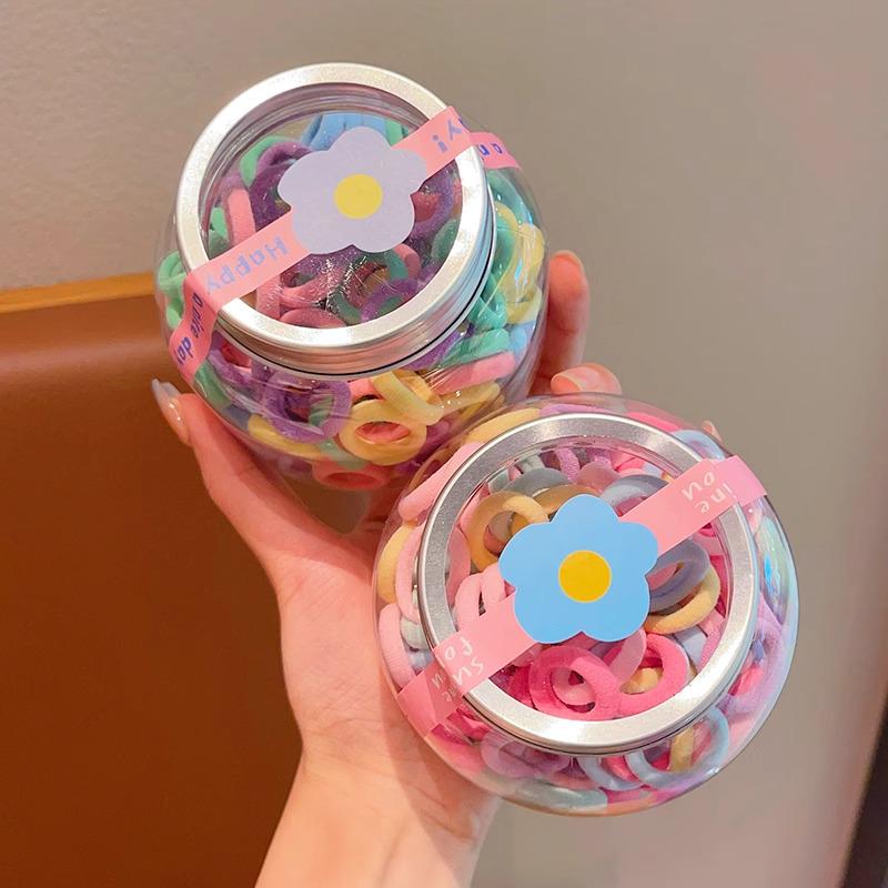 Fashionable Hair Ties for Girls - Small Size Rubber Bands and Hair Accessories